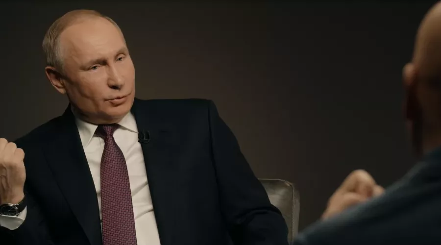  &copy;&nbsp;Скриншот интервью Владимира Путина с сайта putin.tass.ru