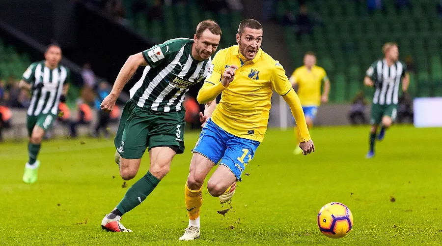 Матч 1/4 финала Кубка России «Краснодар» — «Ростов». 5 декабря 2018 &copy;&nbsp;Фото пресс-службы ФК &laquo;Ростов&raquo;