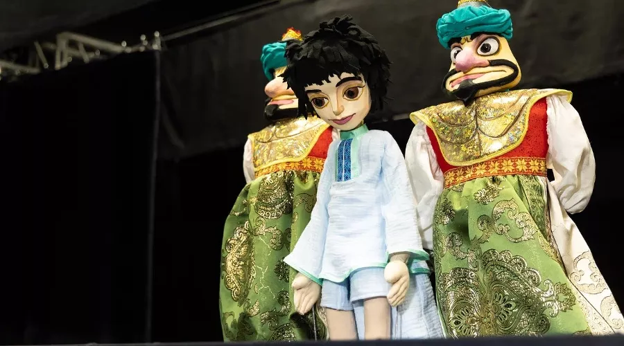 Репетиция сказки «Золотая антилопа» в Новом театре кукол &copy;&nbsp;Фото Алексея Петрова