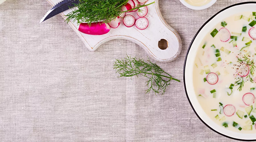 Окрошка &copy;&nbsp;Фото timolina, Freepik.com