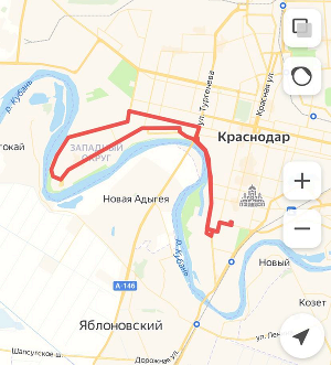 Маршрут велозаезда