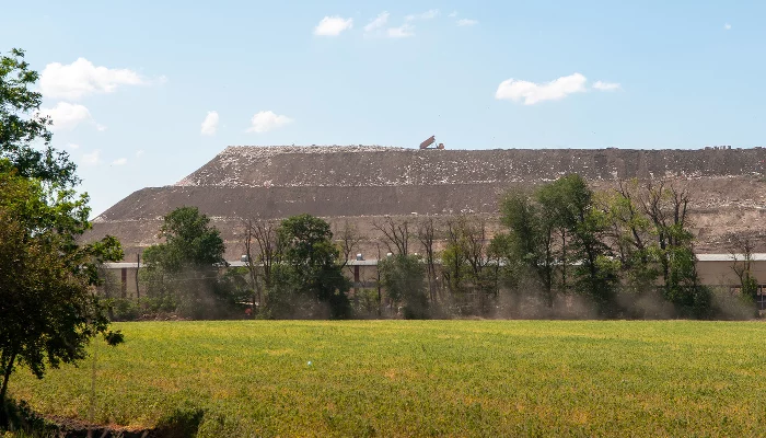 Мусорный полигон в хуторе Копанском под Краснодаром &copy;&nbsp;Фото Александра Гончаренко, Юга.ру