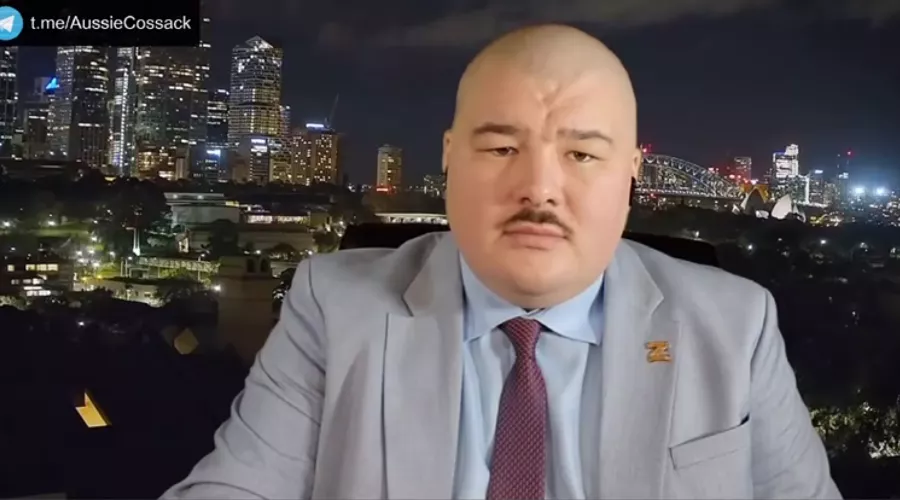 Семен Бойков &copy;&nbsp;Скриншот телеграм-канала t.me/AussieCossack