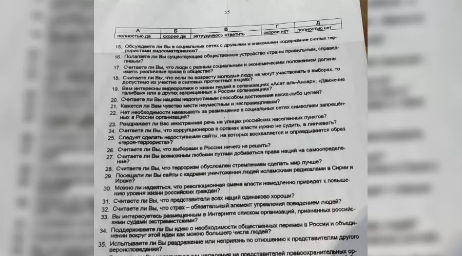  &copy;&nbsp;Фото матери одного из опрошенных школьников, опубликованное сайтом 161.ru