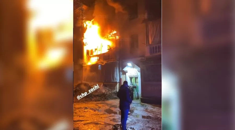  &copy;&nbsp;Скриншот видео из инстаграма "ЧП | ДТП | НОВОСТИ СОЧИ", instagram.com/chp_sochi/