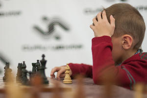 Крамник и Трегубов провели сеанс одновременной игры в шахматы в Краснодаре  © Фото Елены Синеок, Юга.ру