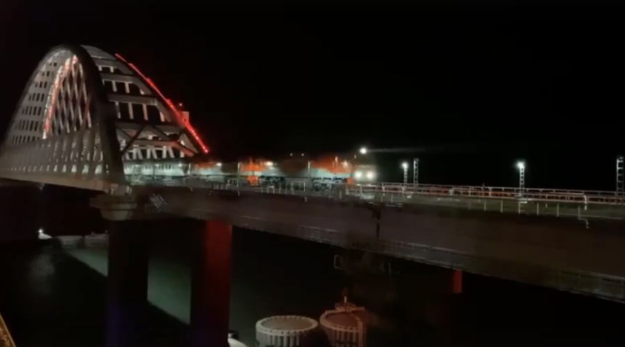  © Скриншот видео из группы «Крымский мост» в «Вконтакте», vk.com/krymsky.bridge