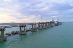 Строительство Крымского моста © Фото инфоцентра «Крымский мост», most.life