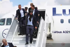 Сборная Германии прибыла в Сочи на матч Кубка конфедераций. Йоахим Лев &copy;&nbsp;Фото пресс-службы Кубка конфедераций FIFA