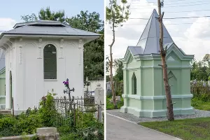 Коллаж фотографий отреставрированных часовен  &copy;&nbsp;Фото предоставлено пресс-службой ГК &laquo;Точно&raquo;