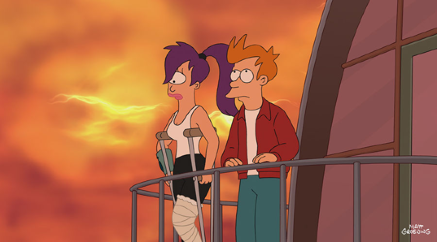 Кадр из мультсериала «Футурама» &copy;&nbsp;Фото с сайта kinopoisk.ru