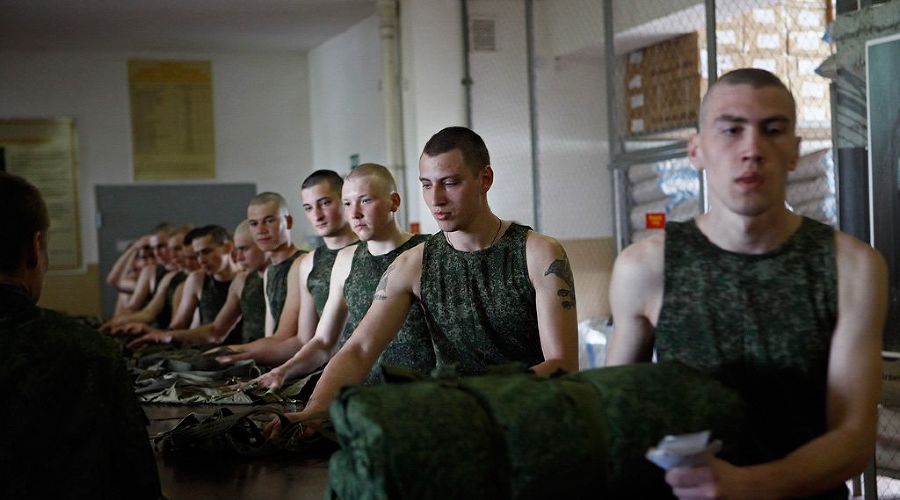 Первые кубанские призывники отправлены на службу &copy;&nbsp;Влад Александров. ЮГА.ру