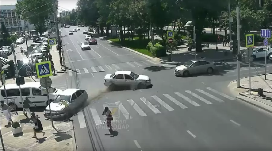  &copy;&nbsp;Скриншот видео из паблика "Телеканал Краснодар", vk.com/tvkrasnodar
