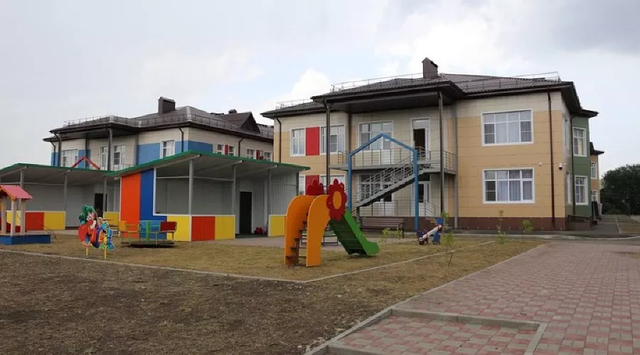 Детский сад «Чебурашка» в станице Гиагинской &copy;&nbsp;Фото Алексея Гусева