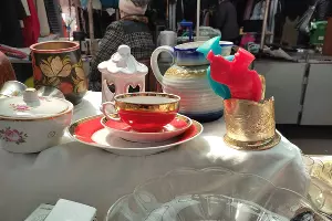 Блошиный рынок в Краснодаре &copy;&nbsp;Фото Иолины Грибковой, Юга.ру