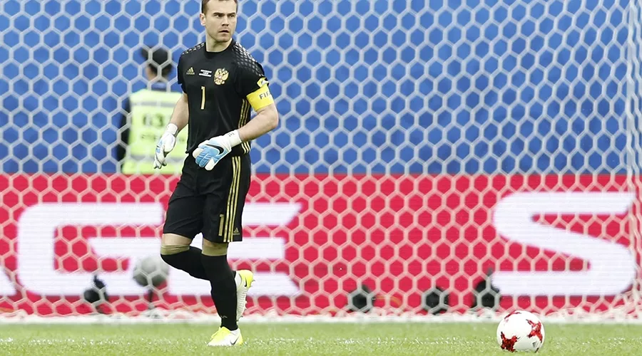 Игорь Акинфеев &copy;&nbsp;Фото с официального сайта РФС, rfs.ru