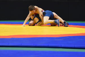 Всероссийский турнир по греко-римской борьбе на призы Игоря Иванова в Краснодаре &copy;&nbsp;Елена Синеок, ЮГА.ру