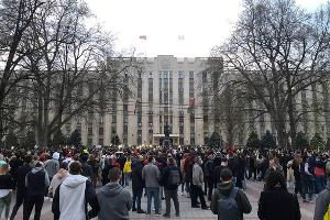 Апрельская акция протеста в Краснодаре © Фото Дмитрия Пославского, Юга.ру