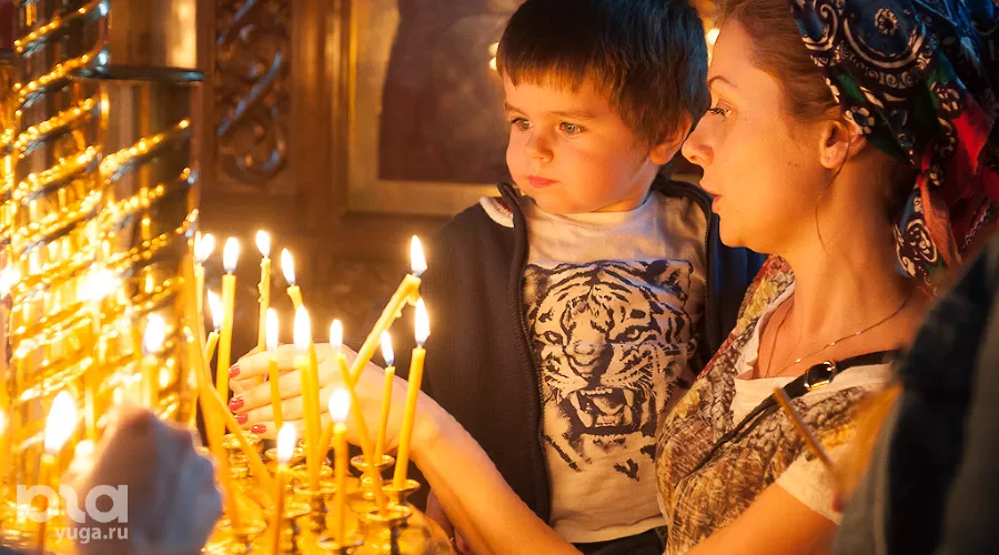 Великая Суббота в храме Рождества Христова (Краснодар) &copy;&nbsp;Михаил Ступин, ЮГА.ру