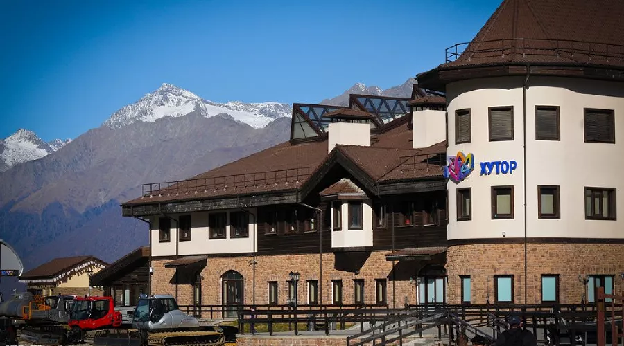 Горнолыжный комплекс "Роза Хутор" в Красной поляне &copy;&nbsp;Елена Синеок, ЮГА.ру