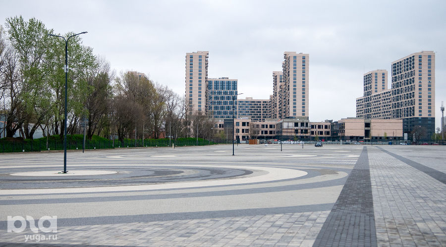 Событийная площадка на улице Обрывной © Фото Александра Гончаренко, Юга.ру