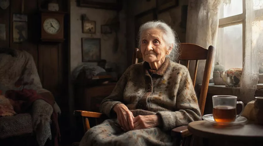 пенсионер &copy;&nbsp;Изображение сгенерировано нейросетью Gigachat