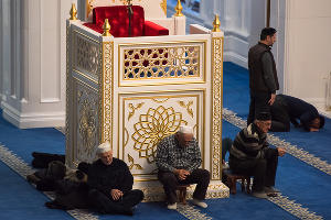 Мечеть «Гордость мусульман» в городе Шали &copy;&nbsp;Фото Елены Синеок, Юга.ру