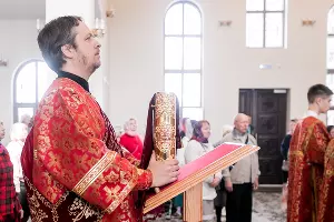 Освящение иконостаса в храме Святого Апостола Андрея Первозванного в Краснодаре &copy;&nbsp;Фото Евгения Резника, Юга.ру