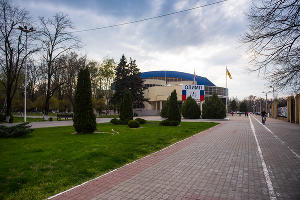 Дворец спорта «Олимп» © Фото Елены Синеок, Юга.ру