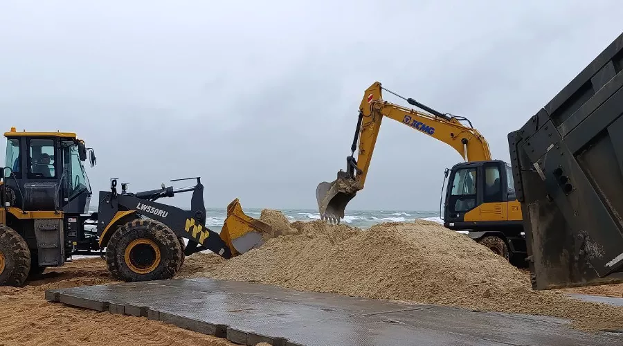  &copy;&nbsp;Скриншот фото из телеграм-канала оперативного штаба Краснодарского края