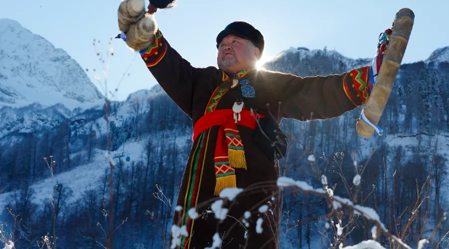 Шаман Иргаш &copy;&nbsp;Фото пресс-службы &laquo;Курорта Красная Поляна&raquo;