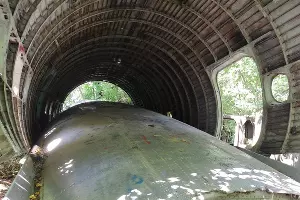 Обломки самолета Ан-10 в Краснодаре &copy;&nbsp;Фото Иолины Грибковой, Юга.ру