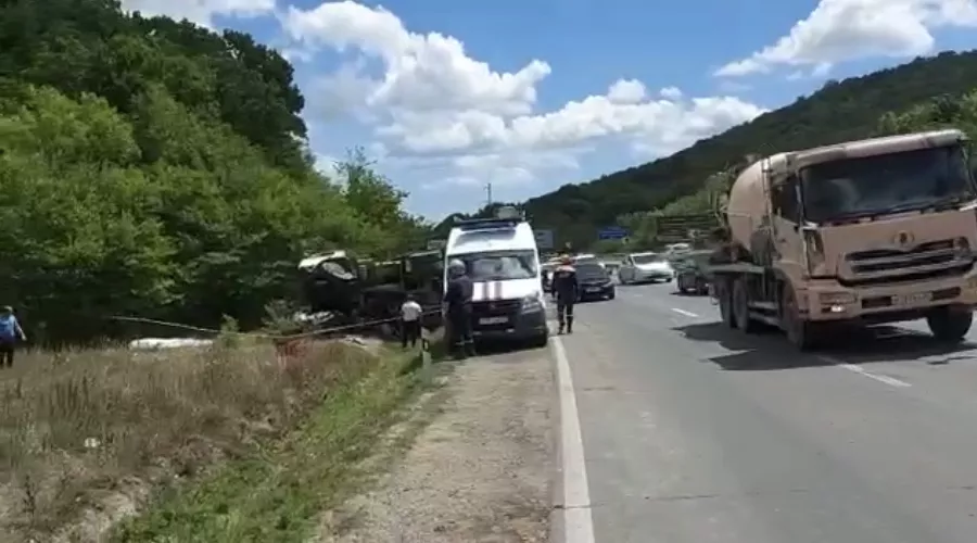  &copy;&nbsp;Кадр из видео Госавтоинспекции Краснодарского края, t.me/gibdd123region