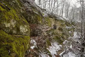 Богатырские пещеры. У подножия &copy;&nbsp;Фото Елены Синеок, Юга.ру