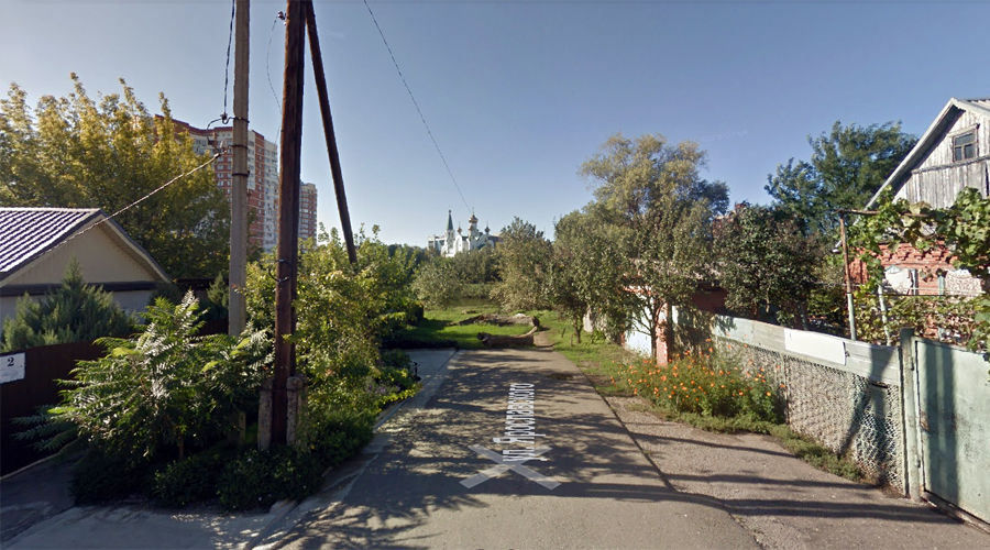 Начало улицы им. Ярославского © Скриншот с сайта Google.com/maps