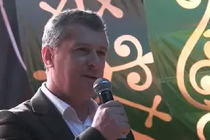 Беслан Байчоров &copy;&nbsp;Скриншот из видео на странице instagram.com/xabez_adm