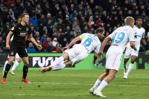 Матч &laquo;Краснодар&raquo; — &laquo;Зенит&raquo;, Краснодар, 20 апреля 2019 года &copy;&nbsp;Фото Елены Синеок, Юга.ру