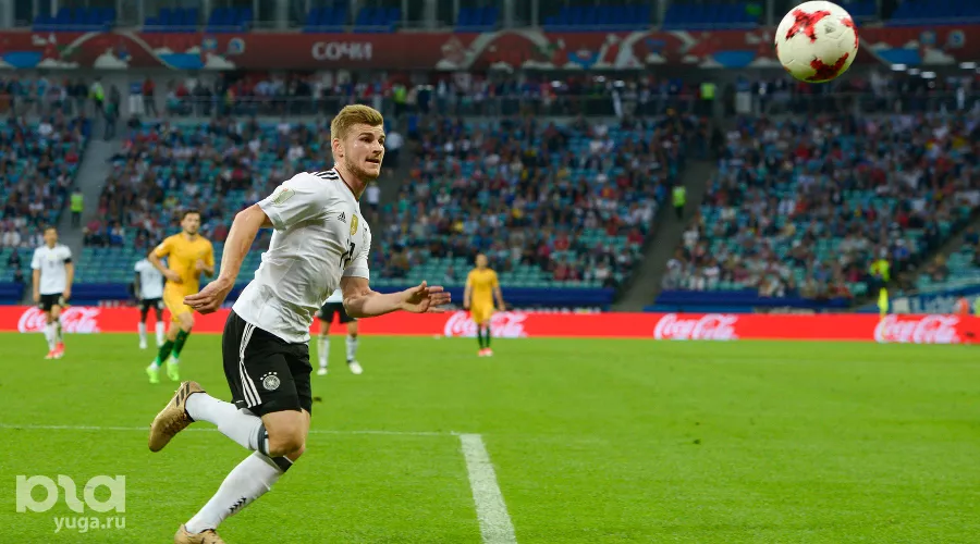 Матч Кубка конфедераций между сборными Германии и Австралии в Сочи &copy;&nbsp;Фото Никиты Быкова, Юга.ру