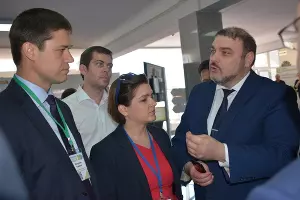 Сергей Алтухов, Наталья Костенко, Александр Гомодин &copy;&nbsp;Фото пресс-службы администрации Новокубанского района