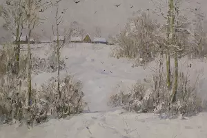 Кубанская зима &copy;&nbsp;Фотография предоставлена пресс-службой выставочного зала