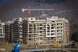 Горнолыжный комплекс "Роза Хутор" в Красной поляне &copy;&nbsp;Елена Синеок, ЮГА.ру