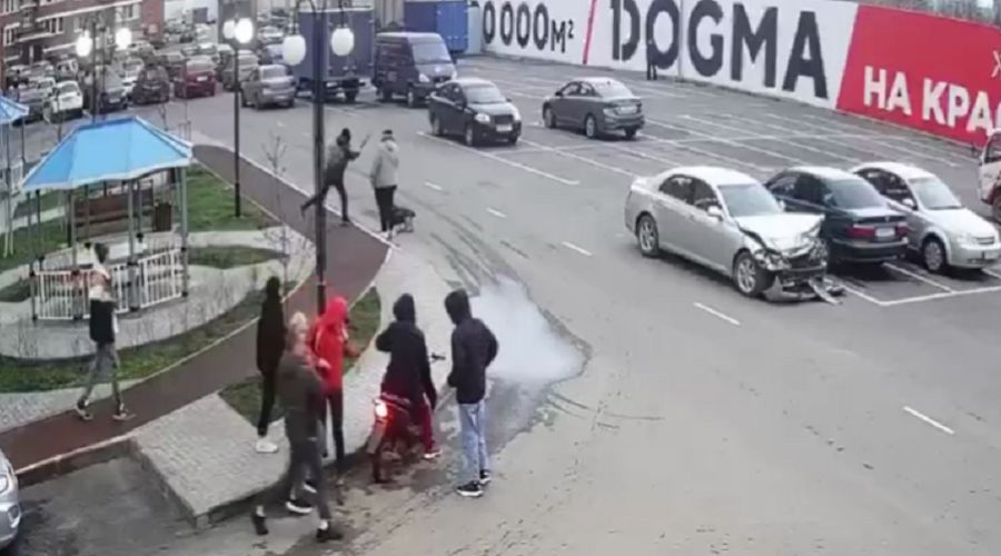  © Скриншот видео из телеграм-канала «Телетайп Краснодара», t.me/tipichkras