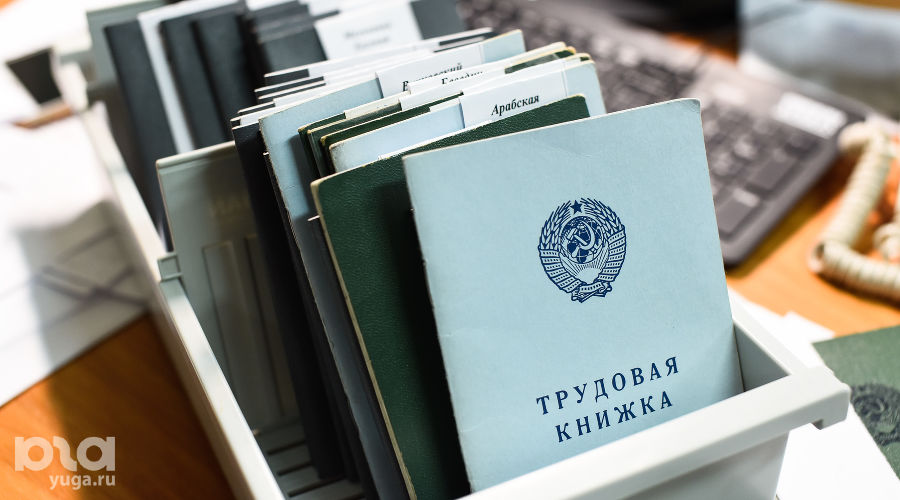 Трудовая книжка © Фото Елены Синеок, Юга.ру
