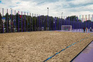 Спортивное пространство в парке «Краснодар»  © Фото Елены Синеок, Юга.ру