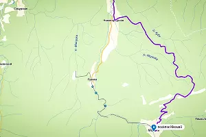 За снегом на Volkswagen Teramont &copy;&nbsp;Графика сервиса &laquo;Яндекс.Карты&raquo;