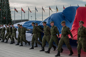 Парад спортивных школ в Сочи © Нина Зотина, ЮГА.ру