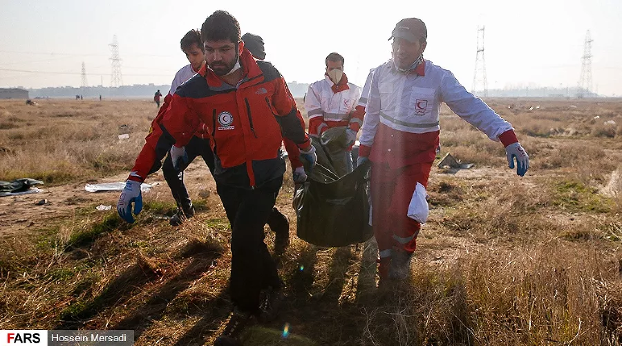 Место крушения самолета &copy;&nbsp;Фото Hossein Mersadi, Fars News Agency, (CC BY 4.0)