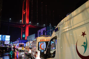 теракт в ночном клубе в Стамбуле © фото предоставлено EPA/STR TURKEY OUT