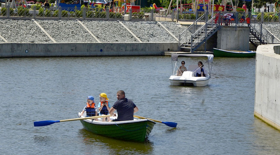 Новый парк на Первомайской в Курганинске © Фото пресс-службы администрации Краснодарского края, admkrai.krasnodar.ru
