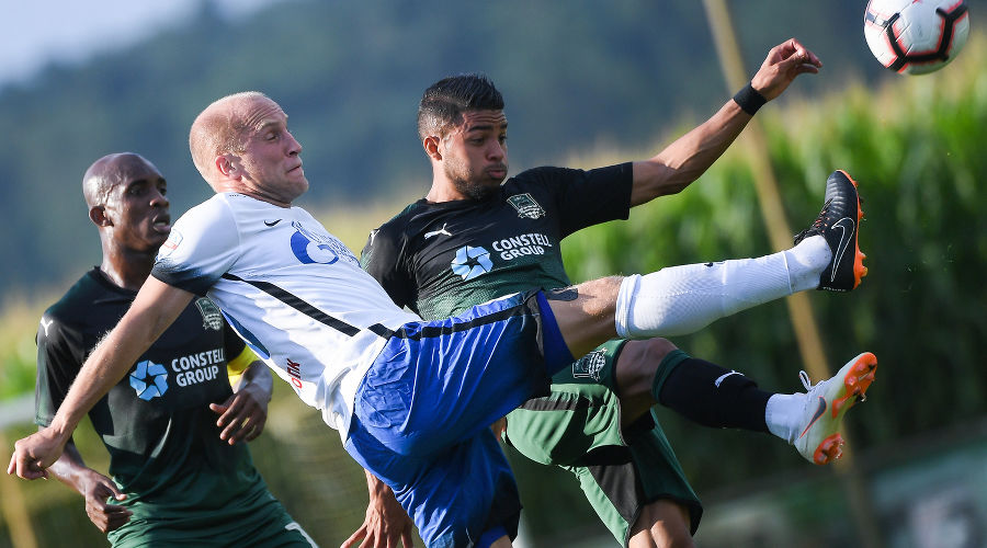 Игра «Краснодар» — «Оренбург» на сборах в Бад-Блумау 17 июня 2018 года © Фото пресс-службы ФК «Краснодар»